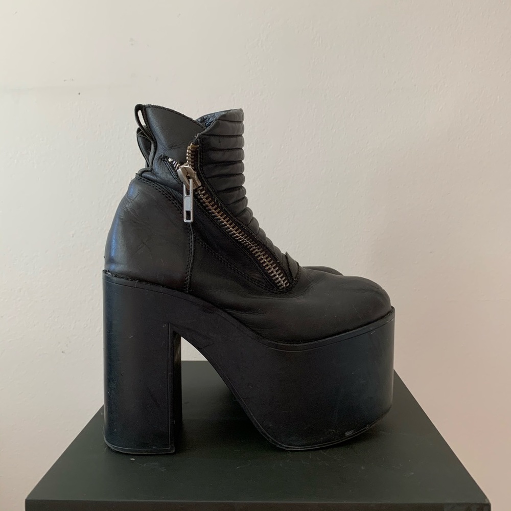 UNIF Motorcycle Platform Boots